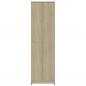 Preview: Garderobenschrank Sonoma-Eiche 55x25x189 cm Holzwerkstoff