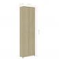 Preview: Garderobenschrank Sonoma-Eiche 55x25x189 cm Holzwerkstoff