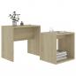 Preview: Couchtisch-Set Sonoma-Eiche 48 x 30 x 45 cm Holzwerkstoff