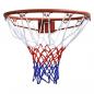 Preview: Basketballkorb mit Netz Orange 45 cm