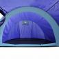Preview: Campingzelt 4 Personen Marineblau / Hellblau
