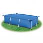 Preview: Rechteckige Pool-Abdeckung PE Blau 450 x 220 cm