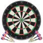 Preview: Professionelles Dartboard Sisal mit 6 Darts und Surround