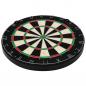 Preview: Professionelles Dartboard Sisal mit 6 Darts und Surround