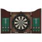 Preview: ARDEBO.de - Professionelles Dartboard Sisal mit Schrank und 6 Dartpfeilen