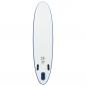 Preview: Stand Up Paddle Surfboard SUP Aufblasbar Blau und Weiß