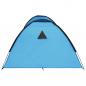 Preview: Camping-Zelt Iglu 650x240x190 cm 8 Personen Blau