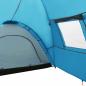 Preview: Camping-Zelt Iglu 650x240x190 cm 8 Personen Blau