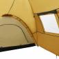 Preview: Camping-Zelt Iglu 650x240x190 cm 8 Personen Gelb