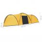 Preview: Camping-Zelt Iglu 650x240x190 cm 8 Personen Gelb