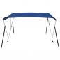 Preview: 3-Bow Bimini Top Blau 183x140x137 cm