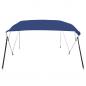 Preview: 4-Bow Bimini Top Blau 243x210x137 cm