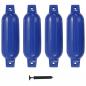 Preview: ARDEBO.de - Bootsfender 4 Stk. Blau 41 x 11,5 cm PVC