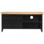 Preview: TV-Schrank 90x30x41 cm Raues Mangoholz