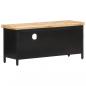 Preview: TV-Schrank 90x30x41 cm Raues Mangoholz