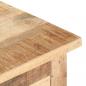 Preview: Nachttisch 40x30x50 cm Raues Mangoholz