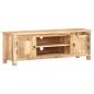 Preview: TV-Schrank 120x30x40 cm Raues Mangoholz