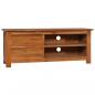 Preview: ARDEBO.de - TV-Schrank 100x30x40 cm Teak Massivholz