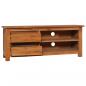 Preview: TV-Schrank 100x30x40 cm Teak Massivholz