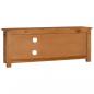 Preview: TV-Schrank 100x30x40 cm Teak Massivholz