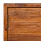 Preview: Wand-TV-Schrank 90x30x30 cm Teak Massivholz