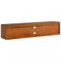 Preview: Wand-TV-Schrank 135x30x30 cm Teak Massivholz