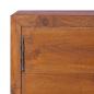 Preview: Wand-TV-Schrank 135x30x30 cm Teak Massivholz