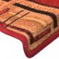 Preview: Treppenmatten Selbstklebend 15 Stk. Rot 65x21x4 cm  