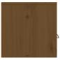 Preview: Wandschrank Honigbraun 60x30x30 cm Massivholz Kiefer