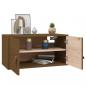 Preview: Wandschrank Honigbraun 60x30x30 cm Massivholz Kiefer