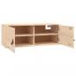 Preview: Wandschrank 80x30x30 cm Massivholz Kiefer