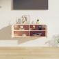 Preview: Wandschrank 80x30x30 cm Massivholz Kiefer