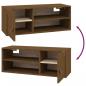 Preview: Wandschrank Honigbraun 80x30x30 cm Massivholz Kiefer