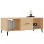 Preview: Couchtisch Sonoma-Eiche 102x50x40 cm Holzwerkstoff