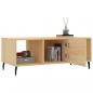 Preview: Couchtisch Sonoma-Eiche 102x50x40 cm Holzwerkstoff