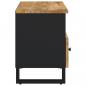 Preview: TV-Schrank 100x33x46 cm Massivholz Mango & Holzwerkstoff