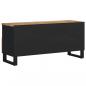 Preview: TV-Schrank 100x33x46 cm Massivholz Mango & Holzwerkstoff