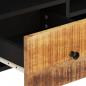 Preview: TV-Schrank 100x33x46 cm Massivholz Mango & Holzwerkstoff