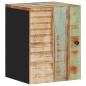 Preview: Bad-Wandschrank 38x33x48 cm Altholz Massiv