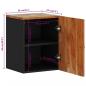 Preview: Bad-Wandschrank 38x33x48 cm Altholz Massiv