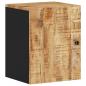 Preview: Bad-Wandschrank 38x33x48 cm Massivholz Mango