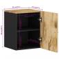 Preview: Bad-Wandschrank 38x33x48 cm Massivholz Mango