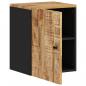 Preview: Bad-Wandschrank 38x33x48 cm Massivholz Mango