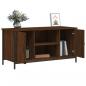 Preview: TV-Schrank Braun Eichen-Optik 100x40x50 cm Holzwerkstoff