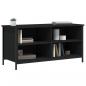 Preview: TV-Schrank Schwarz 100x40x50 cm Holzwerkstoff