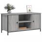 Preview: TV-Schrank Grau Sonoma 100x40x50 cm Holzwerkstoff