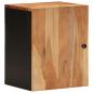 Preview: Bad-Wandschrank 38x33x48 cm Massivholz Akazie