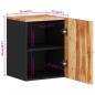 Preview: Bad-Wandschrank 38x33x48 cm Massivholz Akazie