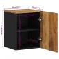 Preview: Bad-Wandschrank 38x33x48 cm Massivholz Mango