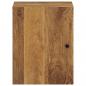 Preview: Bad-Wandschrank 38x33x48 cm Massivholz Mango